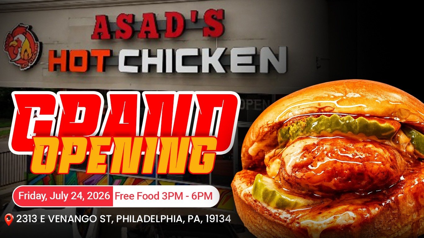 The Long Wait Ends: Asad’s Hot Chicken on Aramingo Avenue Officially Opens July 24